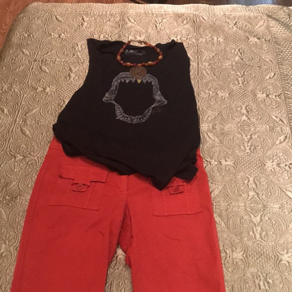 Vince red pant - Picture 6 of 6